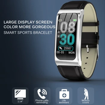 

Smart Waterproof IP68 Color Screen Bluetooth Fitness Bracelet For Men/Women Sports Accurate Data Sleep Monitoring Wristband