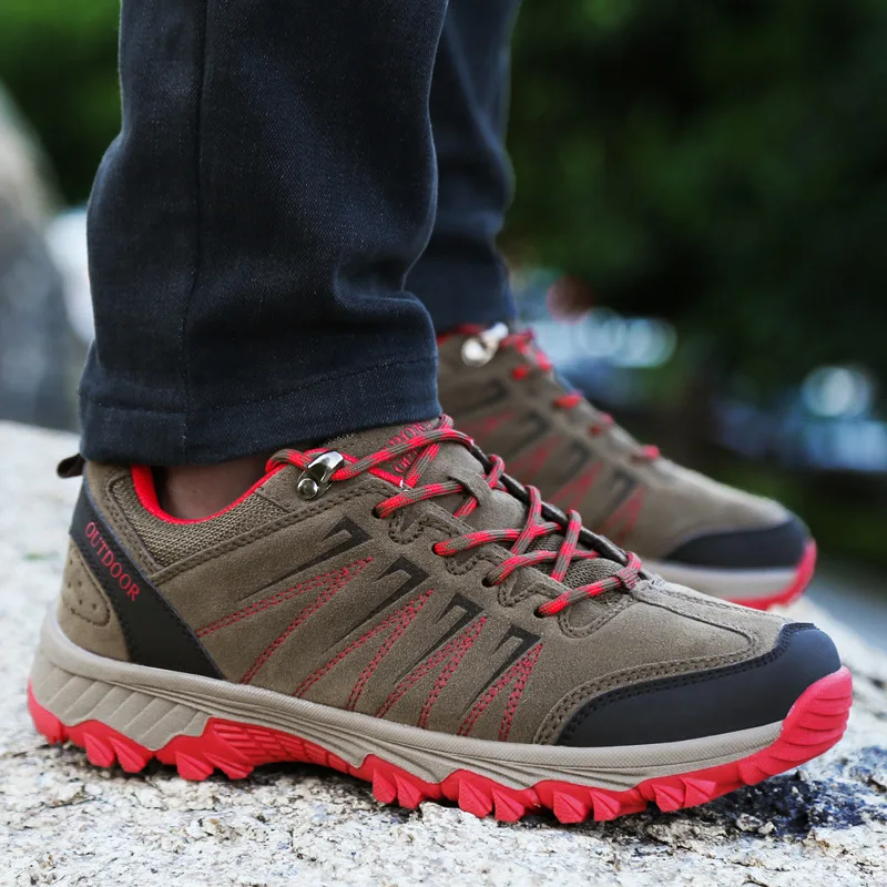 

Spring And Autumn New Style Athletic Shoes Low Top Lace-up Suede Large Size Couples Outdoor Casual Sneakers