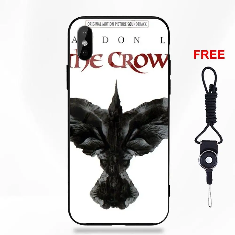Закаленное стекло для телефона чехол для Galaxy S8 S9 Plus для huawei Honor 7X P20 Lite mate 10 Pro Redmi 5 Note 5A 6 The Crow Brandon Lee