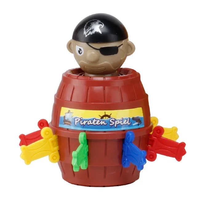 Пиратская бочка, новинка, игра, игрушки для детей, детская забавная игрушка, счастливый удар, всплывающая игрушка, вечерние игрушки, пиратское ведро, пластиковые игрушки