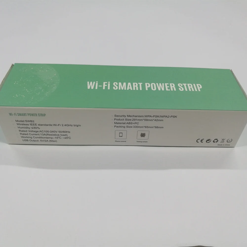 3 выхода 2 usb порта ЕС/Великобритания/США умная wifi удлинитель питания розетка