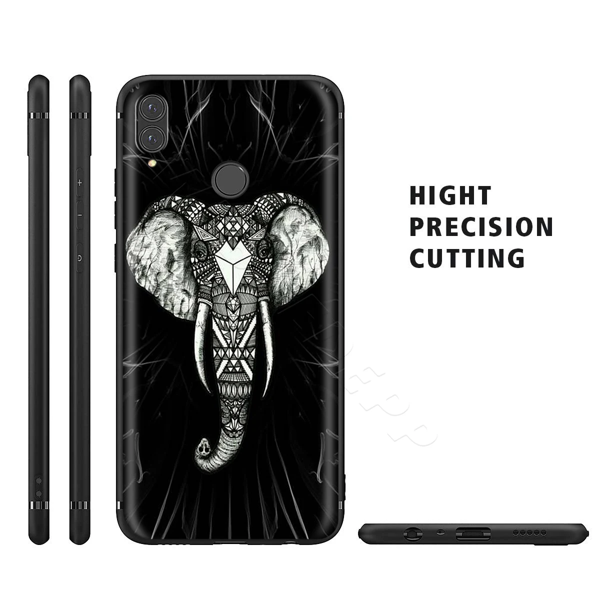 Webbedepp индийский животный слон Тотем чехол для Huawei P8 P9 P10 P20 P30 Lite Pro P Smart Z 2019
