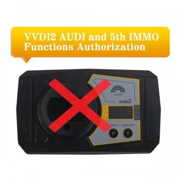 

VVDI2 for AUDI and 5th IMMO Functions Authorization Service