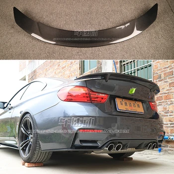 شراء F82 M4 RT نمط الكربون الألياف الخلفية الجناح سيارة جذع الشفاه السيارات التمهيد الجناح المفسد لسيارات BMW F82 سيارة التصميم اكسسوارات السيارات