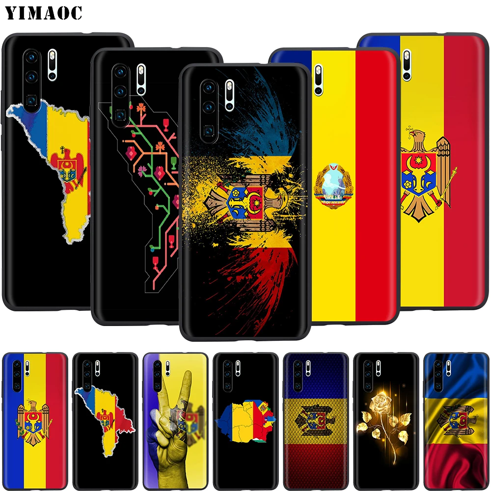 Чехол с флагом Молдовы для Huawei Mate 30 20 Honor Y7 7a 7c 8c 8x9 10 Nova 3i 3 Lite Pro Y6 2018 P30 P smart |