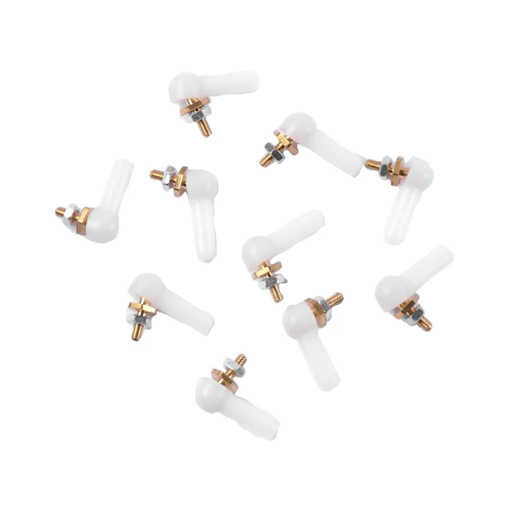 10 Pieces Ball Joint Articulated Ball Pivots Links M2 Connectors