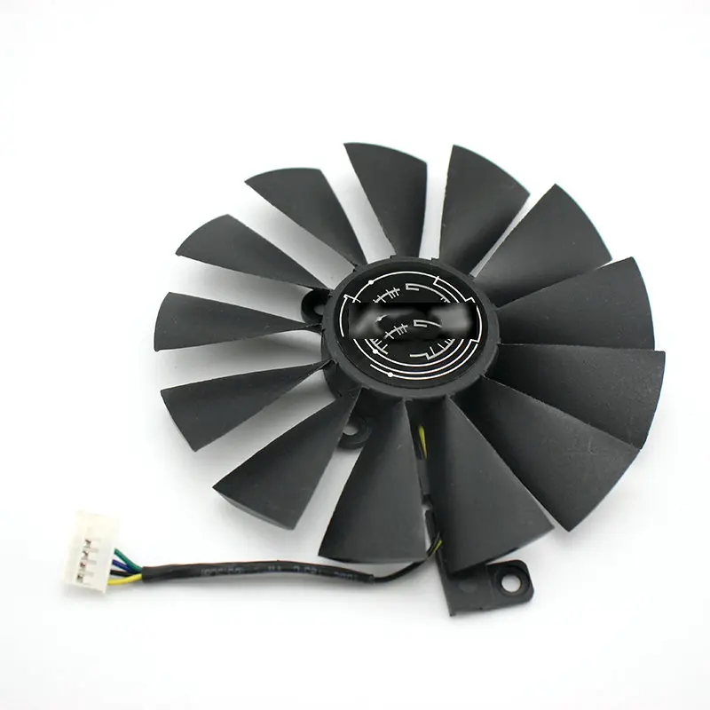 Для ASUS STRIX PH-GTX1660Ti-O6G 6G GT GTX1660TI RTX2060 видеокарта вентилятор FDC10U12D9-C PLD10010B12HH