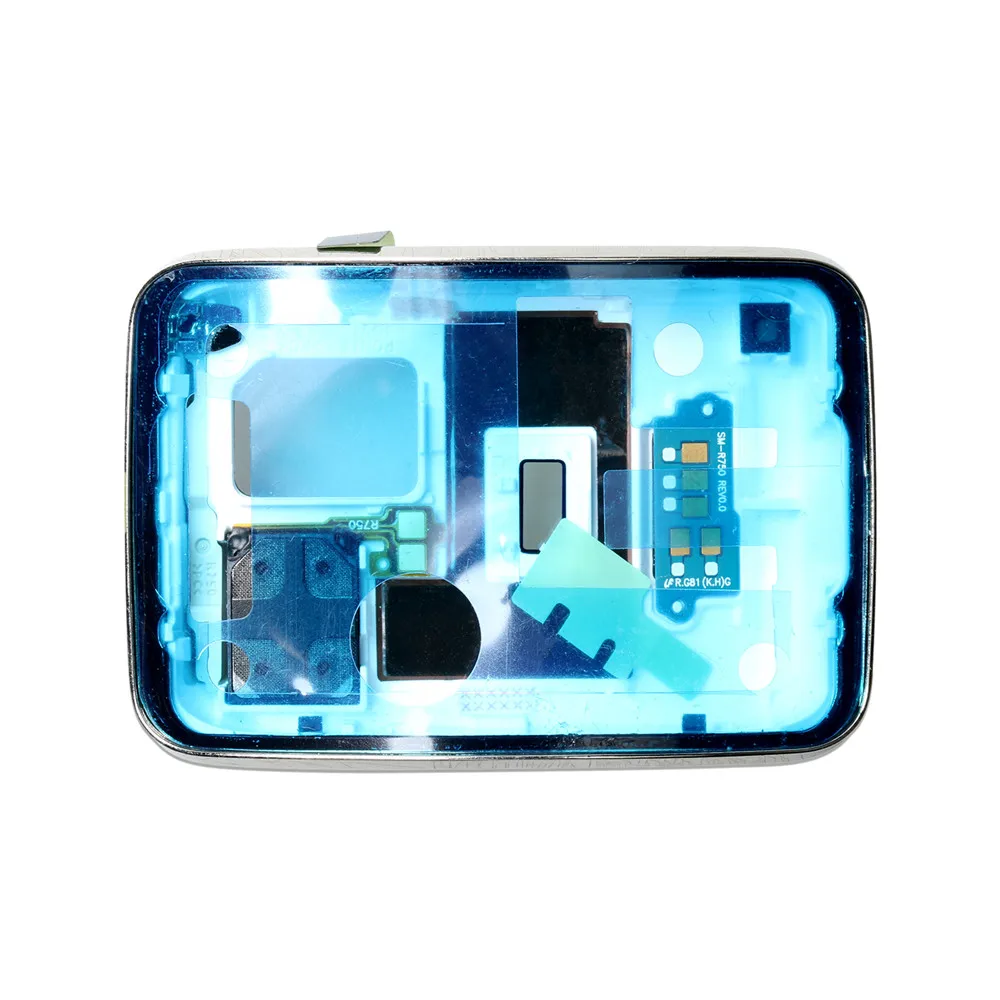 Задняя крышка батарейного отсека для samsung Galaxy gear S(SM-R750, R750V, R750T, R750A) Задняя крышка корпуса с слотом для карт