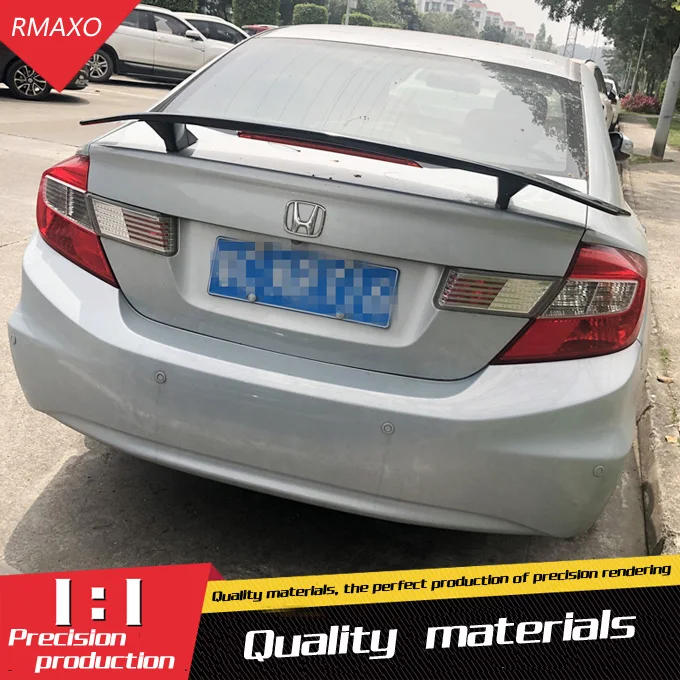 For Civic Spoiler 2015-2018 Honda TF ABS Material Car Rear Wing Primer Color | Автомобили и мотоциклы
