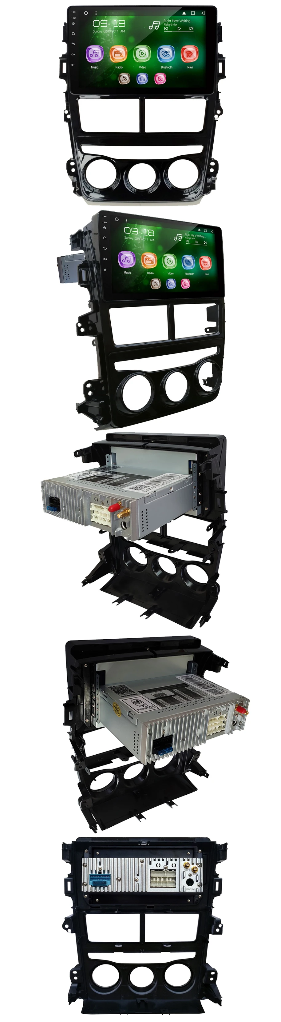 Toyota Vios 2018 LHD(Manual Air)