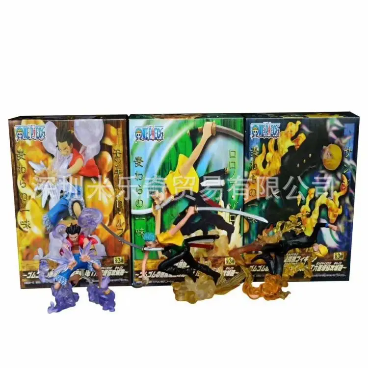 

One Piece lian xie Technology Sauron Demon-Style Mutton Sanji Jet Six Hundred Trouble Siege Cannon Luffy All 3-Garage Kit