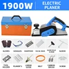M1B-WS 90X2 Electric Planer Carpenter's Portable Planer Multi-function Carpenter's Planer Planing Cutting Board 1900W High Power 6