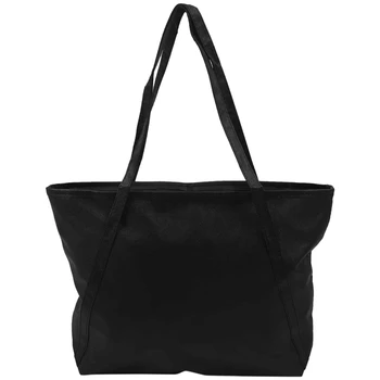 

simple leather women increased Messenger Bags Shopping Bag New Color:Black