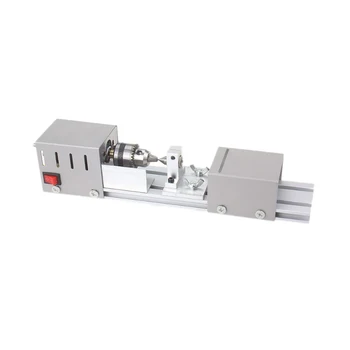 

Mini Lathe Beads Polisher Machine DIY CNC Machining for Table Woodworking Wood DIY Tool LKS99