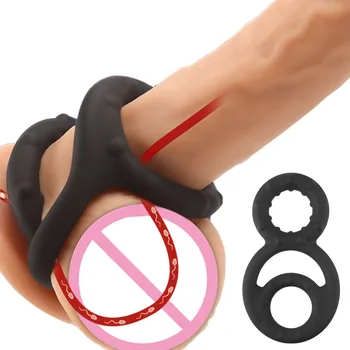 Sex Toys Shop Cockring Sexy Cock Rings Penis Ring for Men Couples  Adults 18 Delay Ejaculation Erotic Strapon Eroticos Sexetoys 3