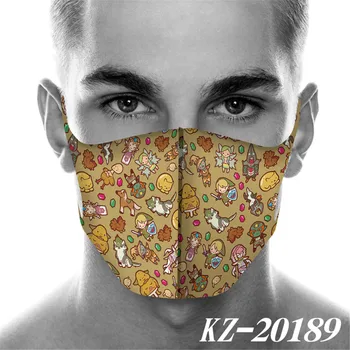 

Full Printed Cartoon The Legend of Zelda Mouth Mask Breathable Face Mask Reusable Anti Pollution Wind Proof Mouth Cover