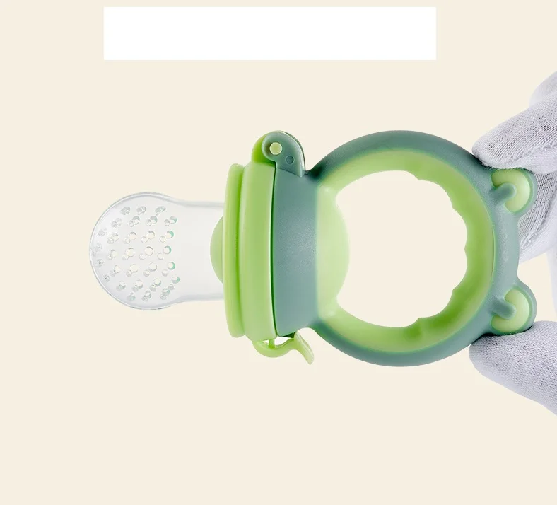 Newborn Babies Feeding Pacifier Multi-colored Baby Fresh Food Fruits Soup Feeder Dummy Soother Weaning Nipple
