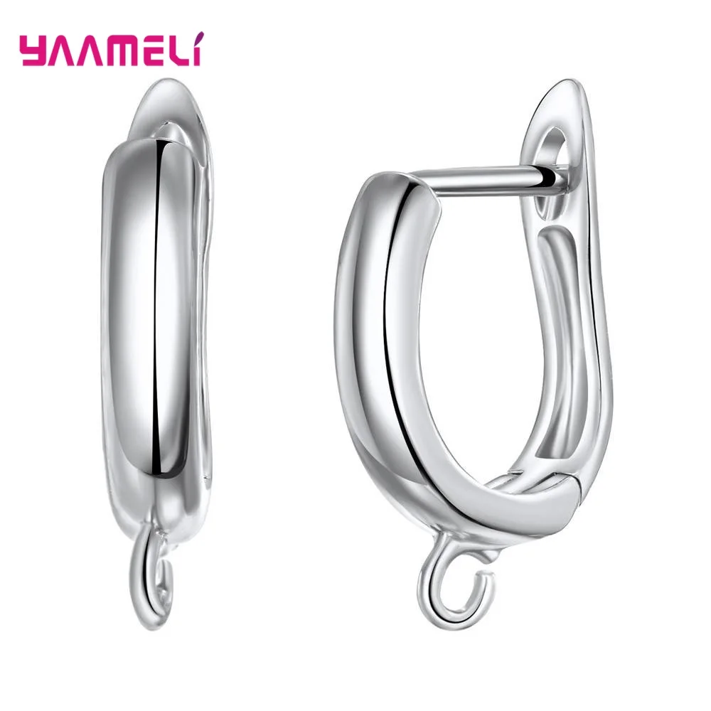 DIY Ohrhaken aus 925er-Sterlingsilber, Shvenzy-Ohrring-Creolen für Schmuck, handgefertigte Handarbeiten, Tropfen-Charms, Ohrringe-Herstellung – Detail 3
