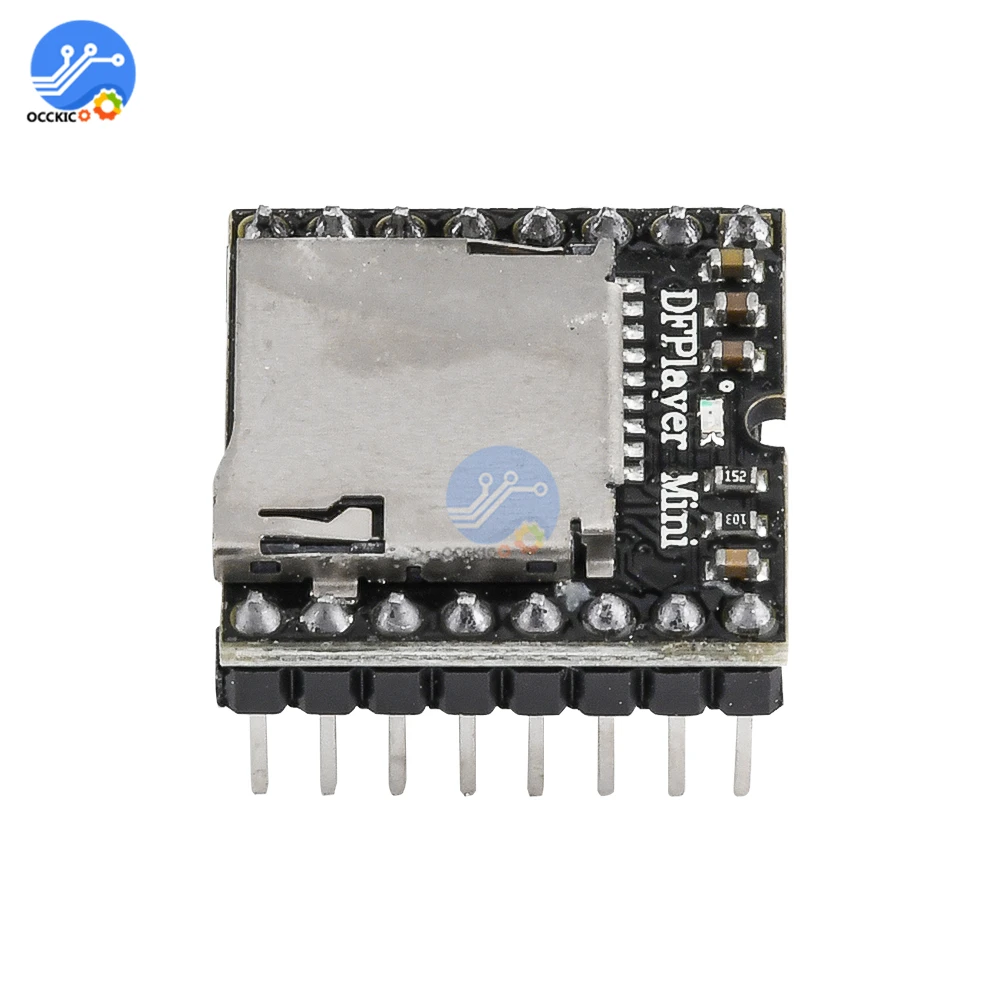 1 шт. плата декодирования мини MP3 DF плеера для Arduino с поддержкой TF карты U диска