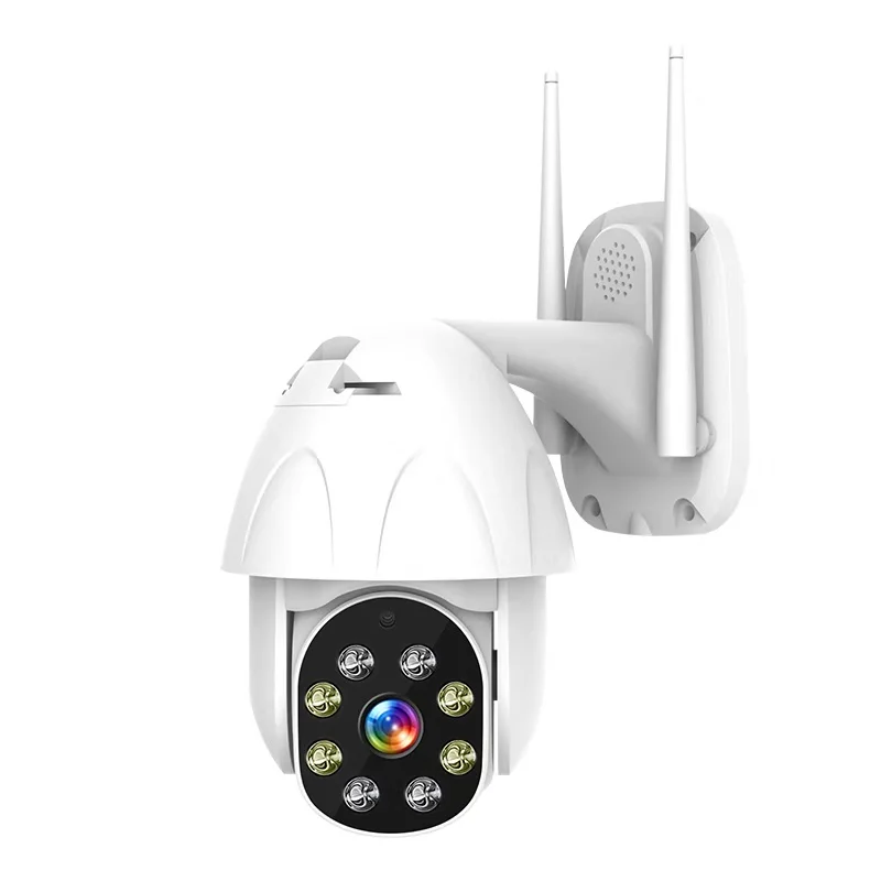 Wifi камера наружного видеонаблюдения PTZ 1080P ip 4.0X с цифровым зумом Купольные Камеры