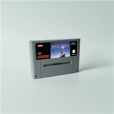 Fantasy Mystic Quest Final Game Fantasy II III IV V VI 2 3 4 5 6 или Mystic Quest-RPG игровая карта Европейская версия аккумуляторная батарея на английском языке - Цвет: Fantasy Mystic Quest