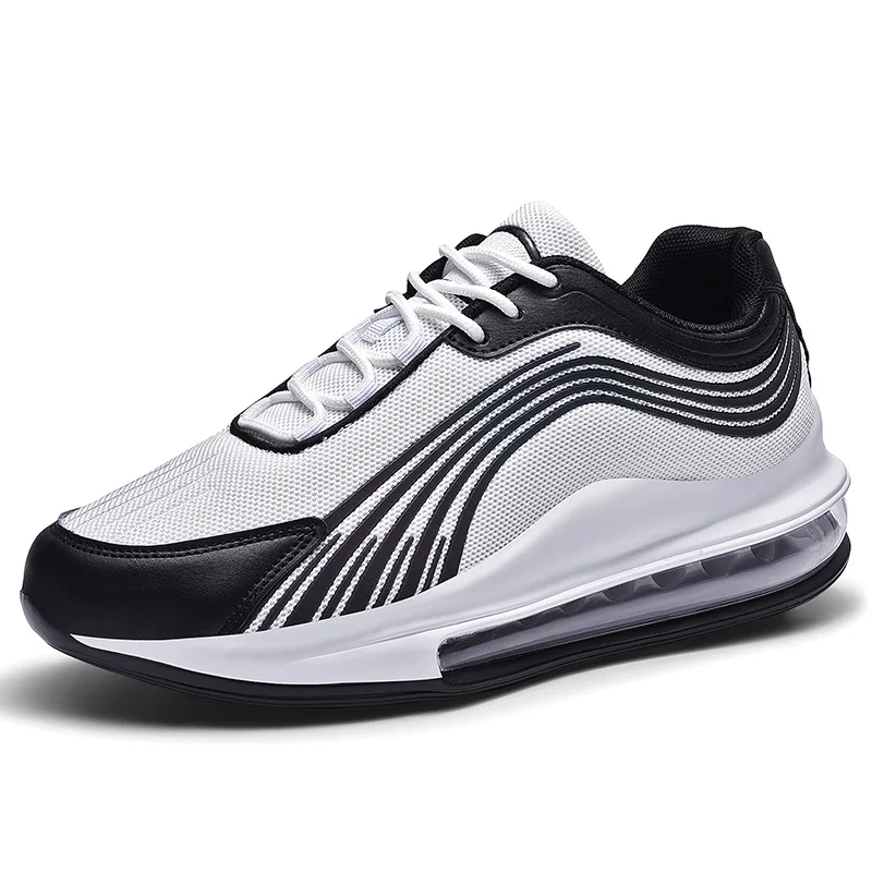 

MOOREGOOD Men's lightweight blade running shoes shockproof lack of breathable men's sports shoes heightened walking air cushion