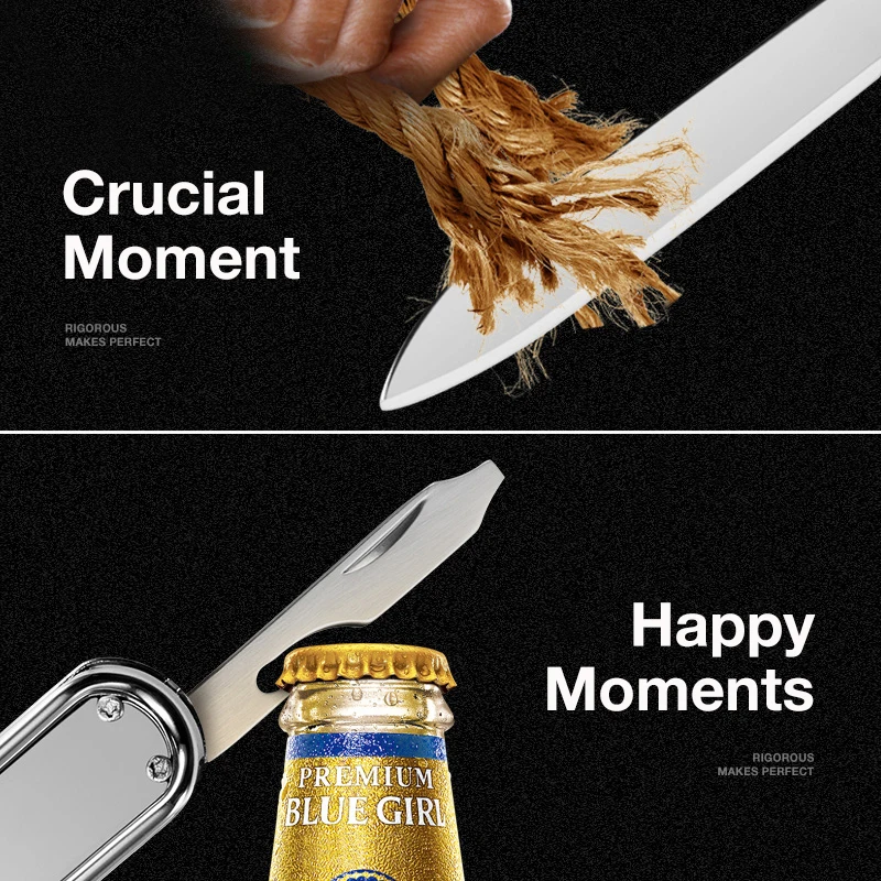 Multifunctional Nail Clipper Stainless Steel Six Functions Nail Files