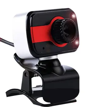 

1 Pcs Desktop Computer Camera With Microphone Free Drive Usb Qlh03 Hd Microphone Auto Focus Auto White Balance