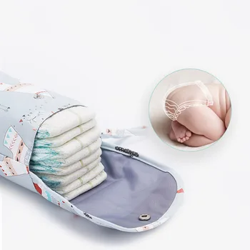 

Stroller Organizer Bag Mummy Diaper Bag Hook Baby Carriage Waterproof Large Capacity Stroller Accessories Travel Nappy AXP010