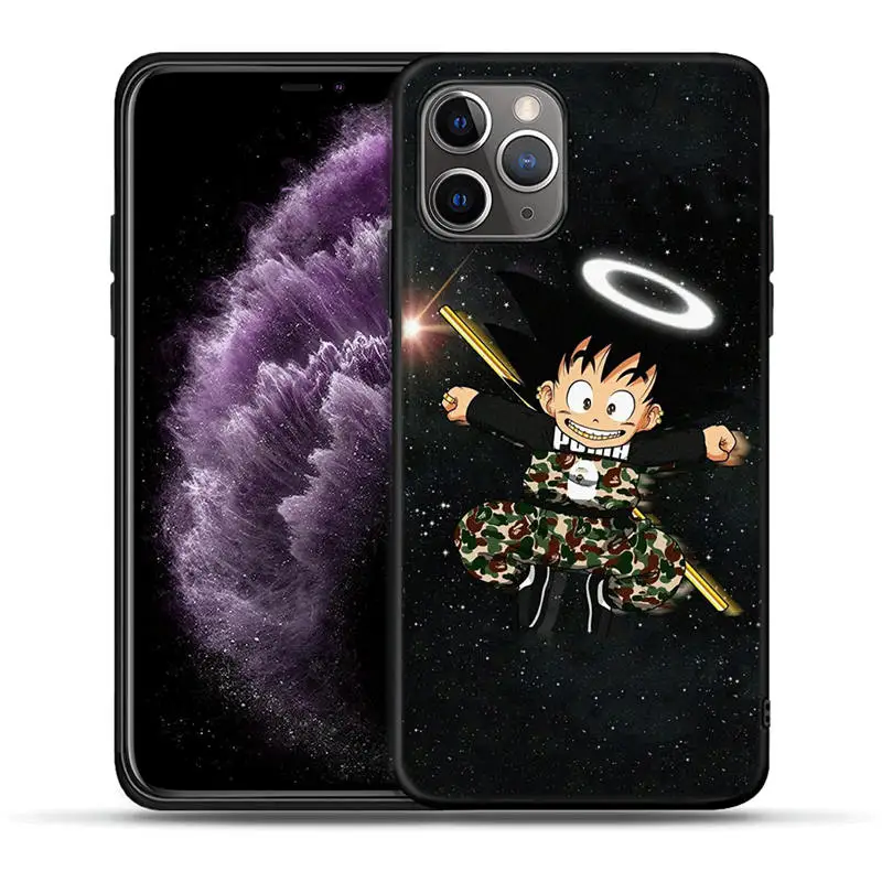 Мягкий силиконовый чехол Dragon Ball Z Super Son Гоку драгонболл зет для телефона iPhone 11 Pro XS Max X XR 7 8 6 6S для корпуса Etui