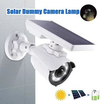 

solar light Solar LED Motion Sensor Flood Light Dummy Camera Imitation Monitoring Ingress Protection Three Modes solar lamp