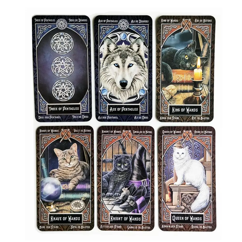 Magicals Tarots Decks, английское издание, загадочные игры, семейные вечерние карты, английские карты Tarots, игры, карты, взрывы - Цвет: 5