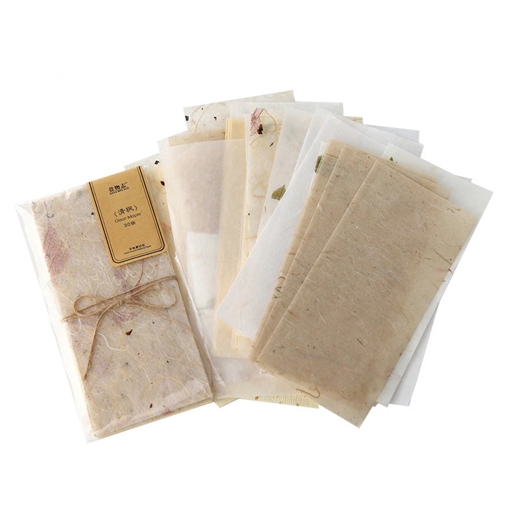 Scrapbooking Tissue Paper Onion Skin Kraft Paper Scrapbook Decoration Special Material Floral Collage DIY Crafts Supplies 30 Pcs scrapbook paper craft paper scrapbook materials handmade craft paper handmade paper scrapbooking material scrapbooking paper diy craft materials