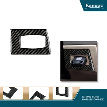 

Car styling Carbon Fiber Engine Start Key Frame Cover For BMW 3Series E90 E92 E93 E87 2005-2012