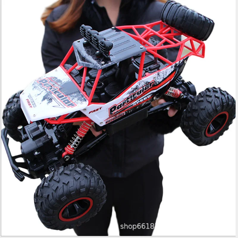 1:12 4WD RC автомобили обновленная версия 2,4G радиоуправляемые игрушечные машинки RC багги скоростные грузовики внедорожные Грузовики Игрушки для детей - Цвет: Красный