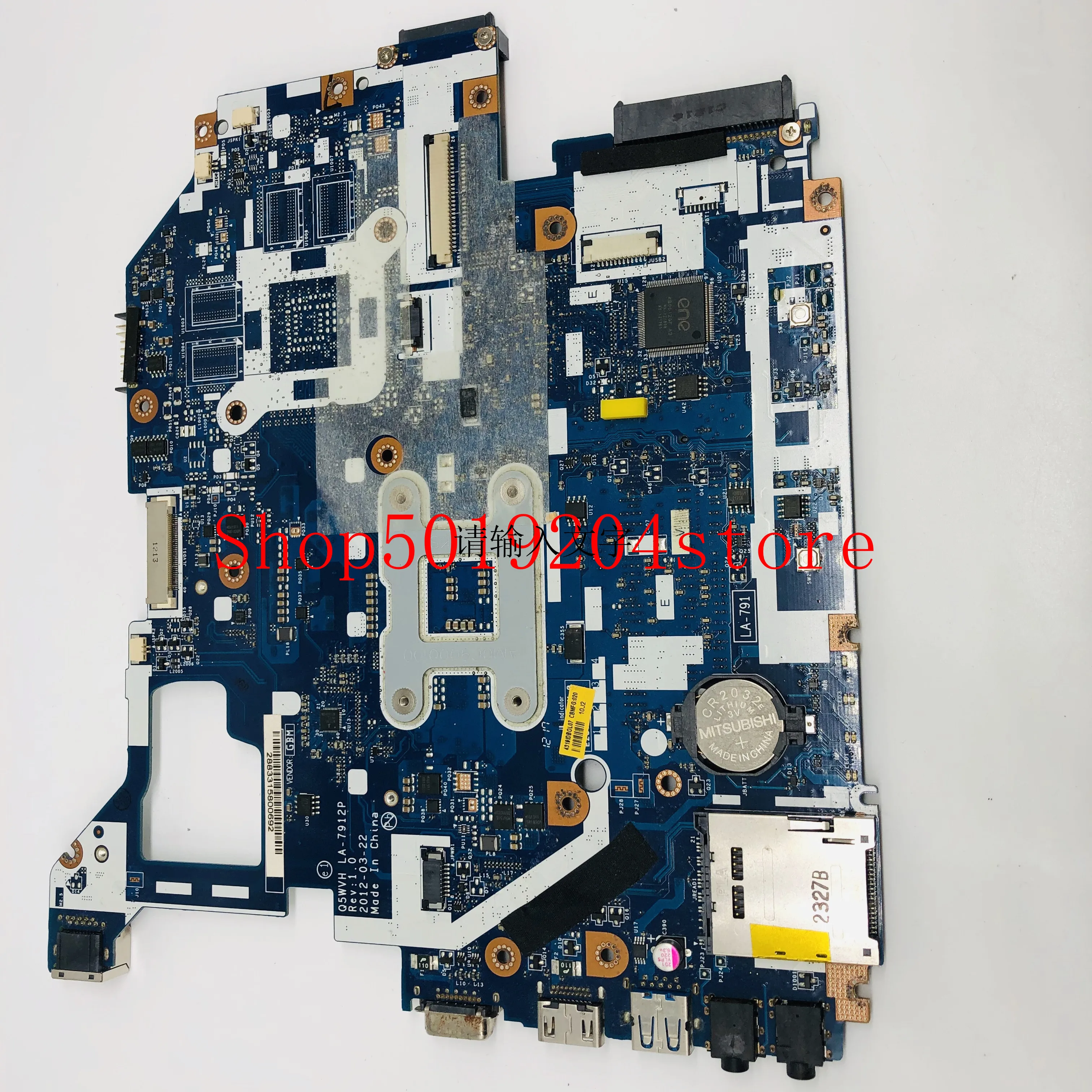 LA-7912P для acer V3-571G V3-571 E1-571 DDR3 Материнская плата ноутбука Q5WVH в интернет-магазине LA 7912P HM77 чипсет подходит i3 i5 i7 процессор