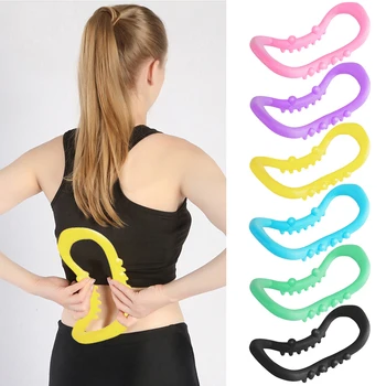 

Gym Pilates Ring TPE Massage Yoga Circle Fitness Body Building Circles Home Physical Exercise Workout Training Tool