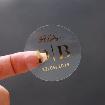 

Wedding Favor Stickers Wedding Party Real Gold Foil Favors Bridal Custom Gold Wedding Labels Foil Favors Bridal Party Decor