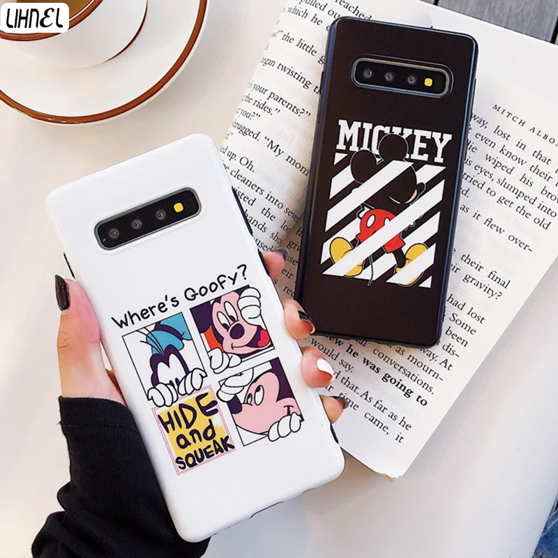 

Mickey Minnie Mouse Case for Redmi Note7 Mi8 lite Mi9 SE Etui for Huawei P20 P30 Pro Mate20 Pro Nova5i Mate20 Pro Case Coque