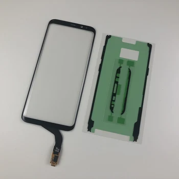

For Samsung Galaxy S8 plus G955 G955F Note 8 N950 N950F LCD Display Front Touch Screen Sensor Panel Glass+Adhesive Glue