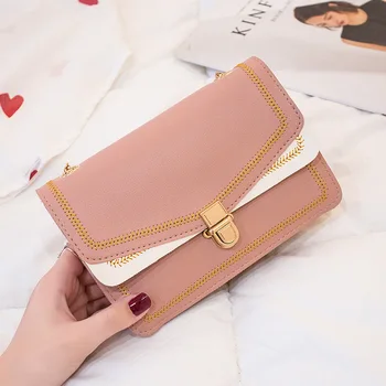 

Korean embroidery chain shoulder crossbody bags for women 2020 new girl Messenger mobile phone bag purses and handbags сумка