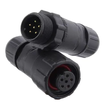 

1pcs IP68 Waterproof Terminal Block 3/4/5/6 Pins Electrical Wire Cable Connector Outdoor Plug Socket Connectors