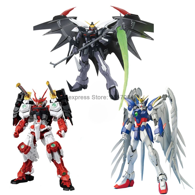 Original BANDAI Gundam Assembled Model MG Destiny OO ANT Full Saber PROVIDENCE GUNDAM Astray Blue Frame Deathscythe Hell Toy |
