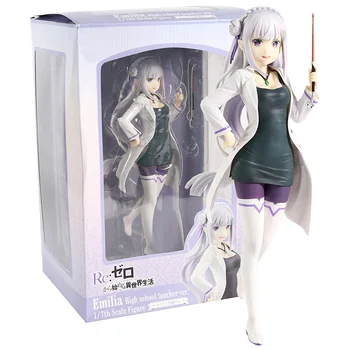 

Re: Life in a Different World from Zero Emilia High School Teacher Ver. PVC Action Figure Anime Figure Model Toys Gift