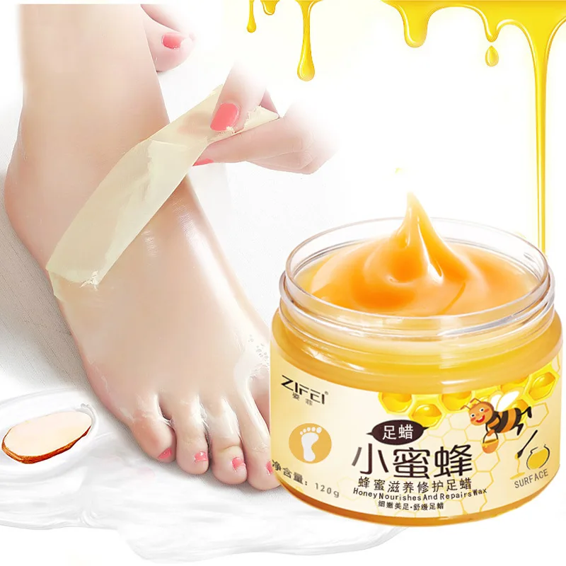 

Attitude Phenanthrene Honey Repair Foot Wax Film Moisturizing Anti-Crack Exfoliation Moisturizing nen jiao Moisturizing And Nour