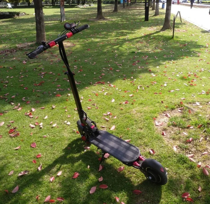 Нулевой 9 электрический скутер Мотор 52V 13Ah 600W два колеса kickscooter