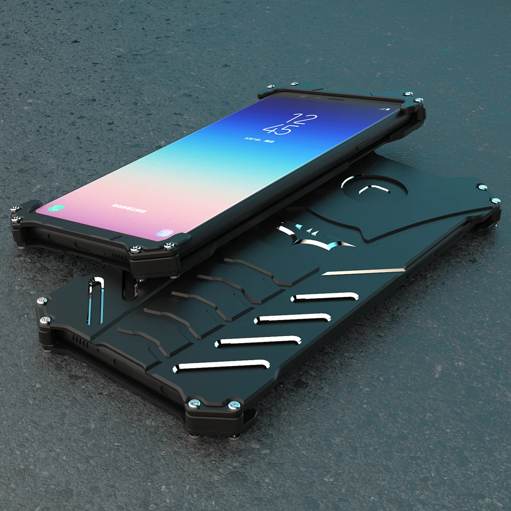 Роскошный Алюминиевый противоударный чехол для Samsung Galaxy A8S A9S A9 Star Lite C5 C7 C9 Pro с