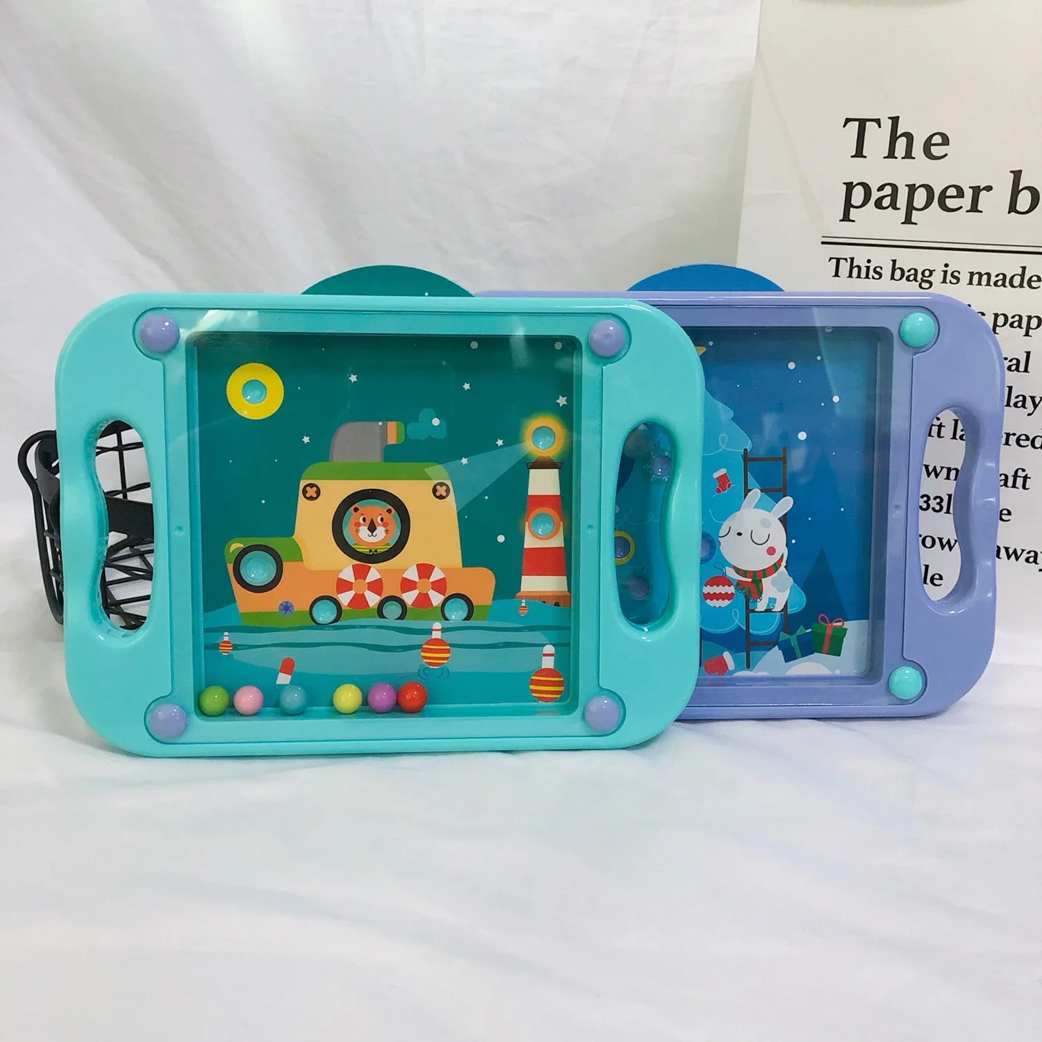

Children Handheld Balance Ball Bearing Educational Toy Maze Roll-on Early Education Parent And Child Interactive Game Kindergart