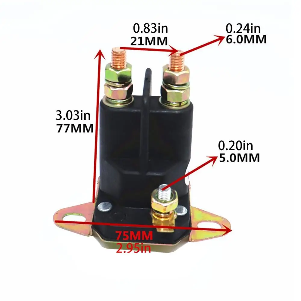 12 V/24 V A Магнитный переключатель запуска двигателя для косилки, магнитный переключатель запуска автомобиля 33-331 магнитный переключатель двигателя