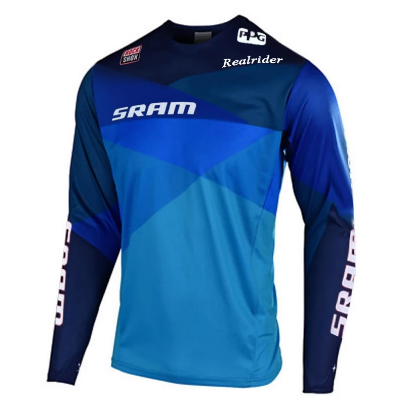 mtb Джерси moto cross enduro moto jersey GP горный велосипед moto cross jersey BMX DH короткая рубашка одежда для спуска